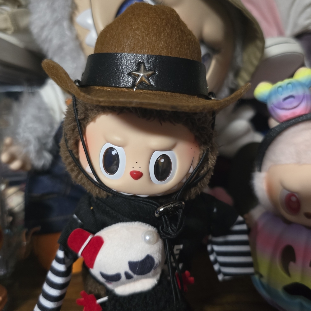 Labubu Cowboy Hat (Labubu Not Included)